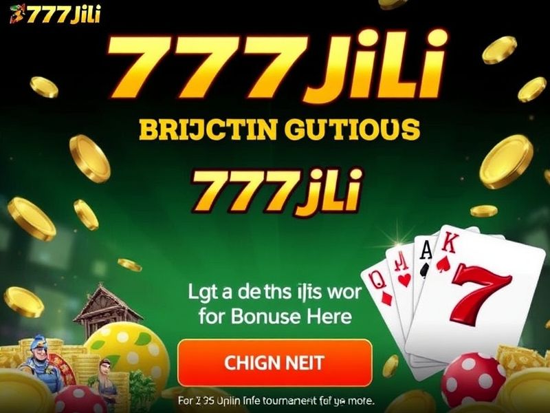 Welcome to 777jili.com – your ultimate destination for premium online gambling. Explore exclusive slots, live dealer games, competitive bonuses, and a VIP program designed for real money winners.